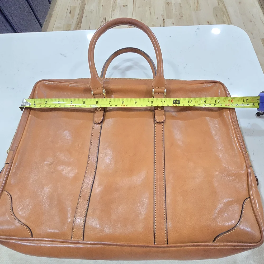 Barantani Leather Brief Case